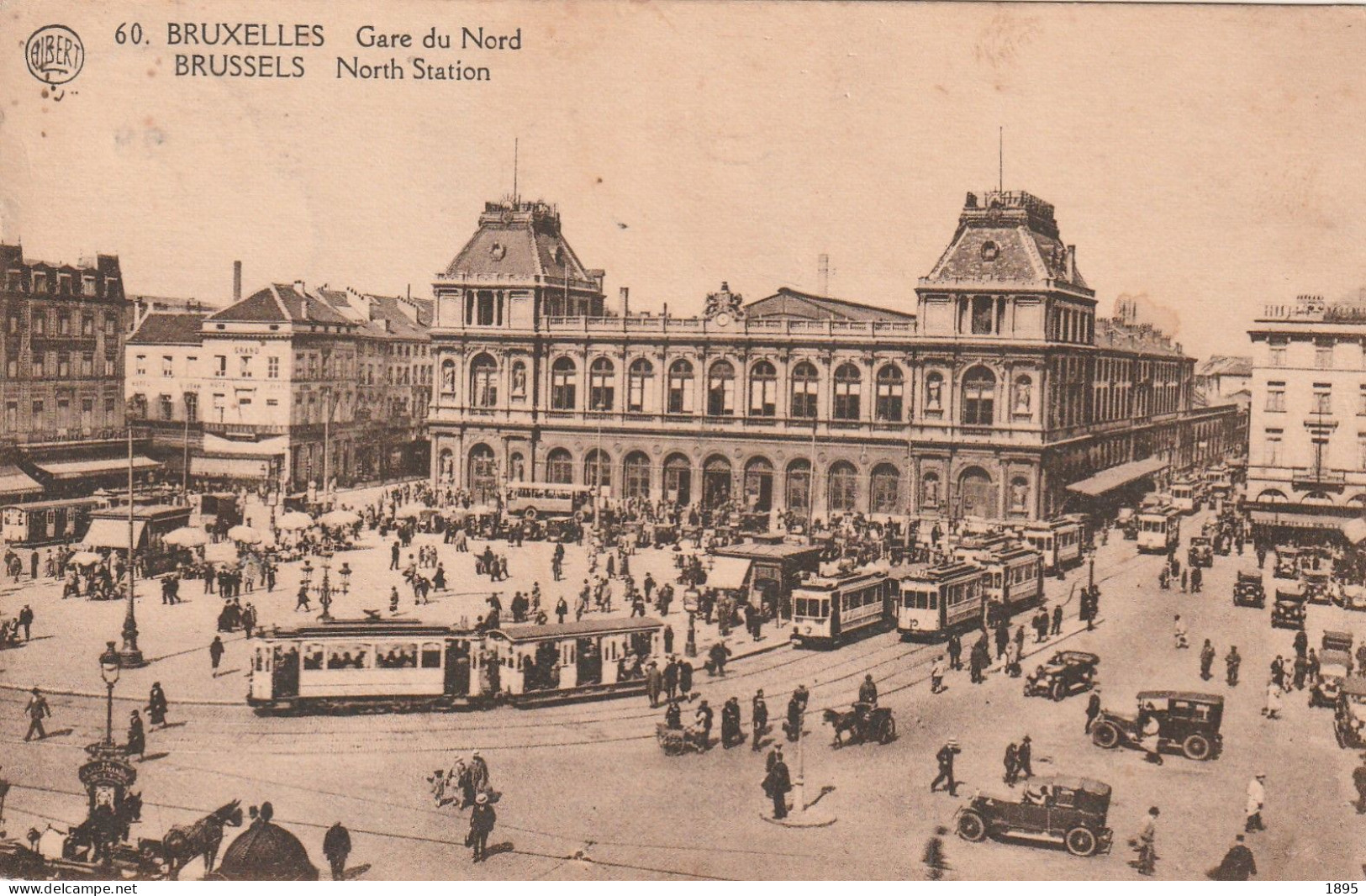 BRUXELLES  GARE DU NORD - Chemins De Fer, Gares