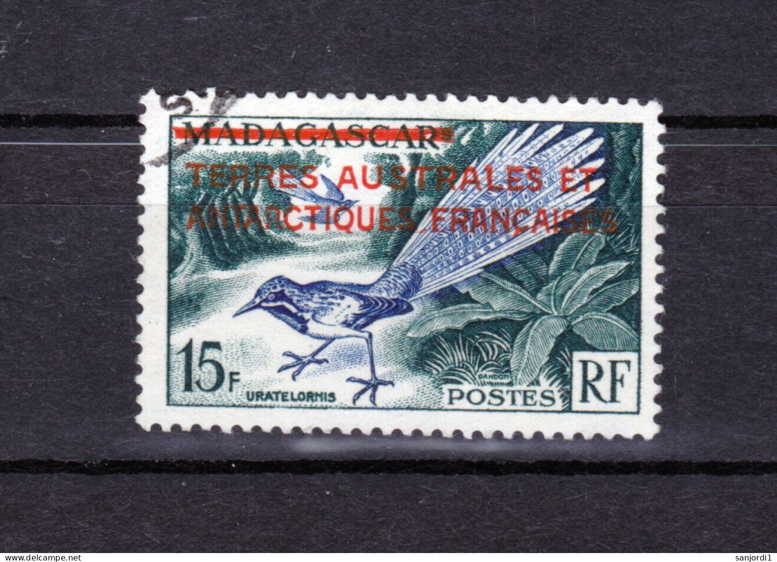 TAAF  1 Surchargé Oblitéré Used Cote 40 - Used Stamps