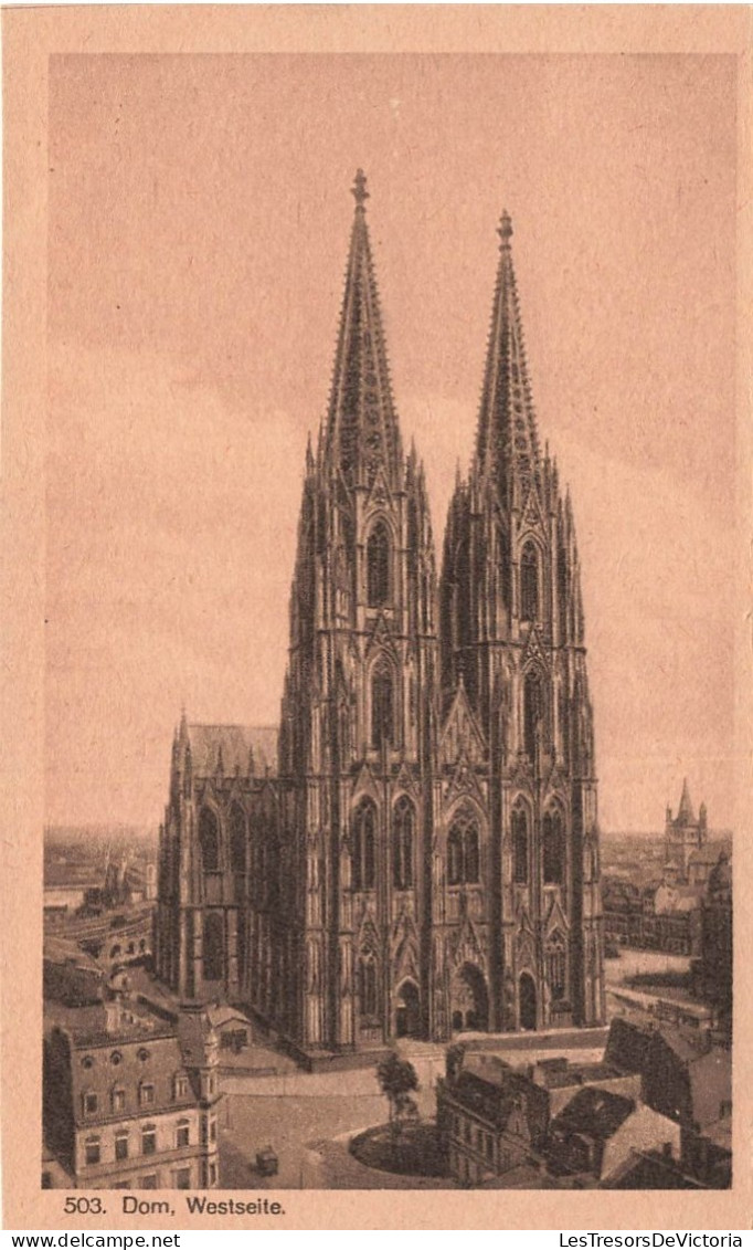 ALLEMAGNE - Köln - Dom, Westseite - Carte Postale - Koeln