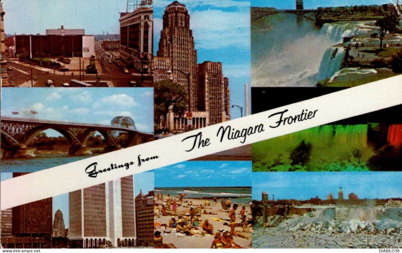 GREETINGS FROM THE NIAGARA FRONTIER   (  NEW YORK ) - Buffalo