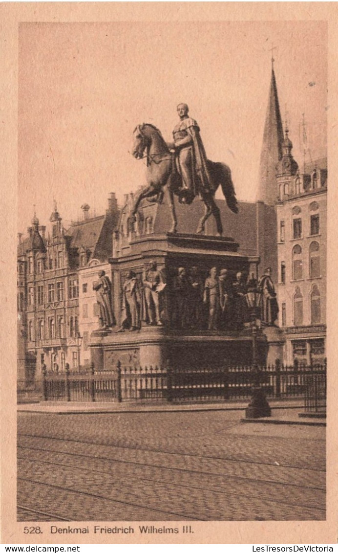 ALLEMAGNE - Köln - Denkmal Friedrich Wilhelms - Monument - Carte Postale Ancienne - Köln