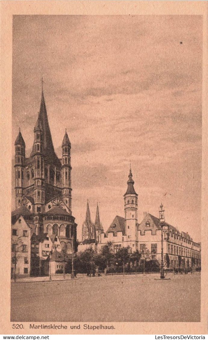 ALLEMAGNE - Köln - Marnlinskirche Und Stapelhaus - Carte Postale Ancienne - Köln