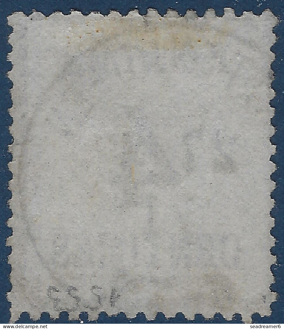 FRANCE Alsace Lorraine N°3b 4c Gris Burelage Renversé Oblitéré Allemande De KATTENHOFFEN RR - Used Stamps