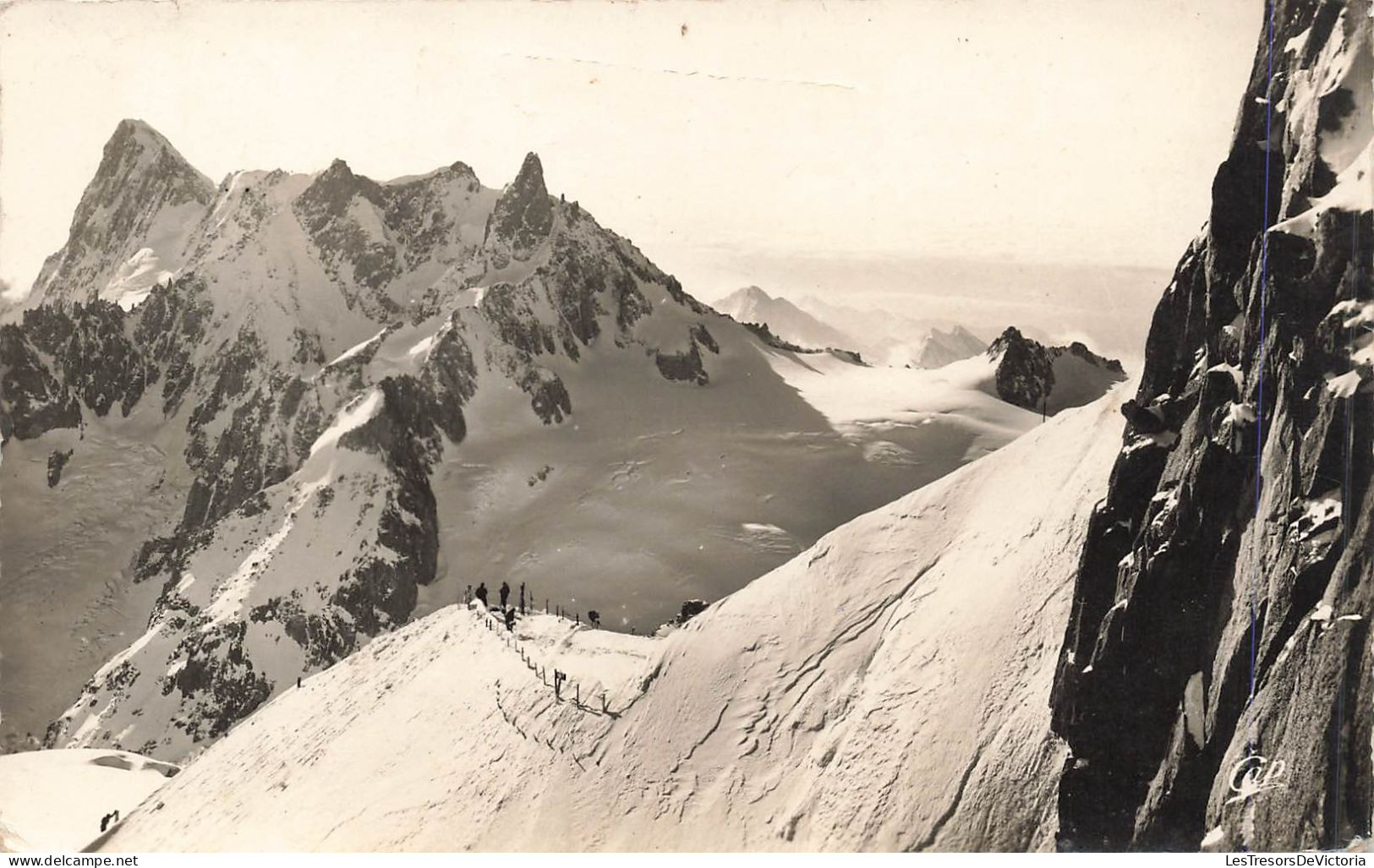 FRANCE - Chamonix - Mont Blanc - Téléférique De L'Aiguille Du Midi - Carte Postale - Chamonix-Mont-Blanc