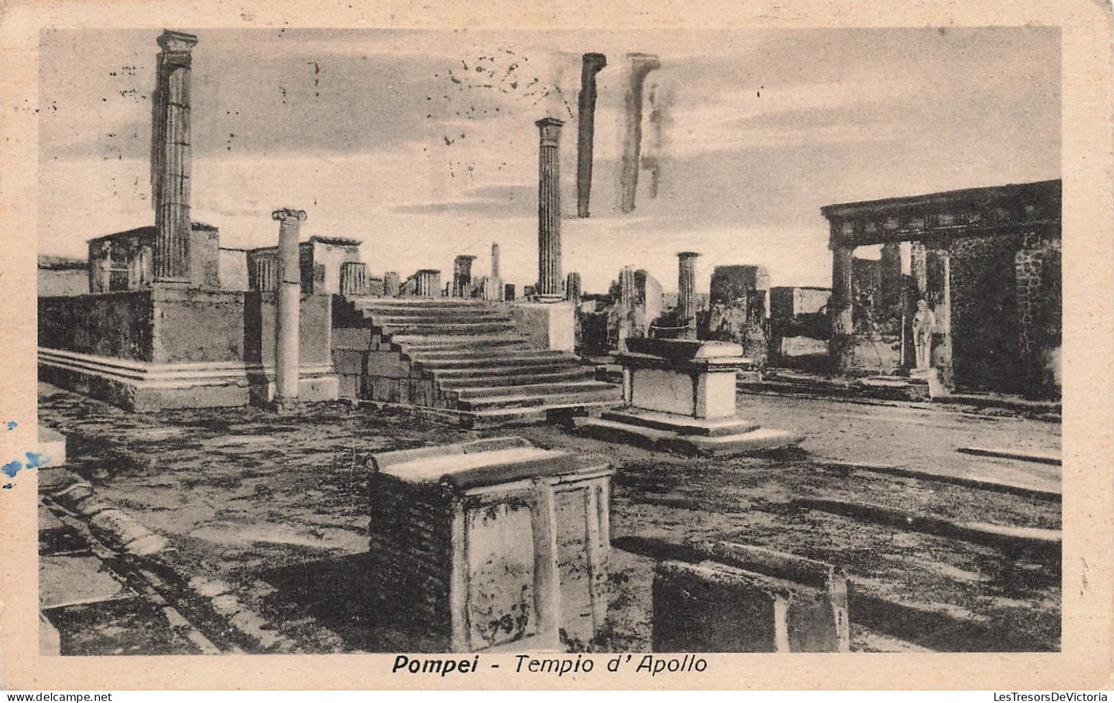 ITALIE - Pompei - Temple D'Apollon - Carte Postale Ancienne - Pompei