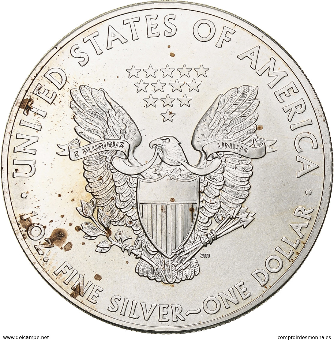 États-Unis, 1 Dollar, 1 Oz, 2014, Philadelphie, Argent, SUP, KM:273 - Zilver