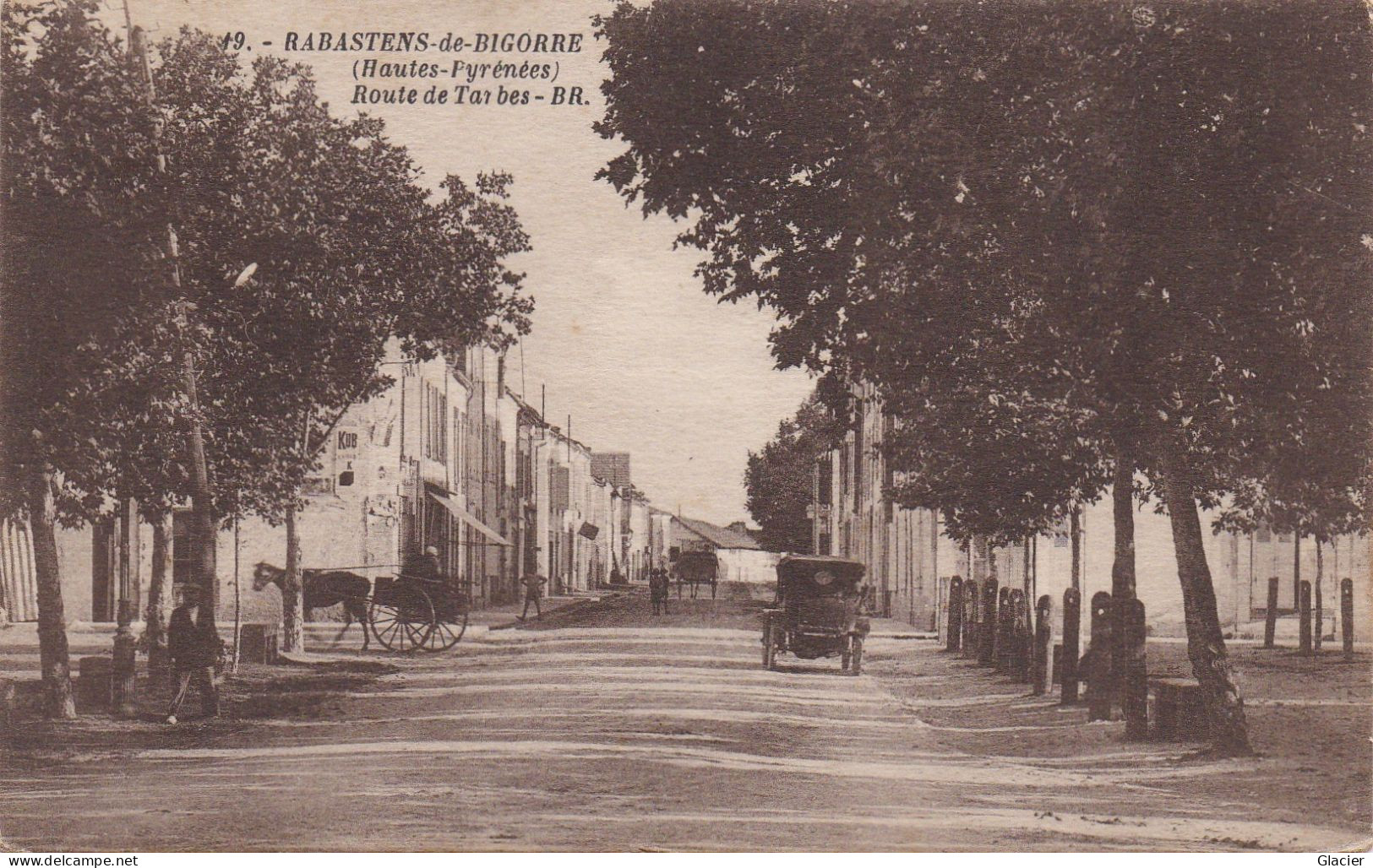 65. - RABASTENS De BIGORRE ( Hautes -Pyrénées ) - Route De Tarbes - Rabastens De Bigorre