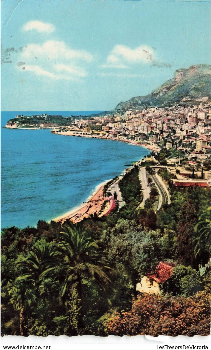 MONACO - Vue Générale Sur Monte-Carlo - Colorisé - Carte Postale - Monte-Carlo