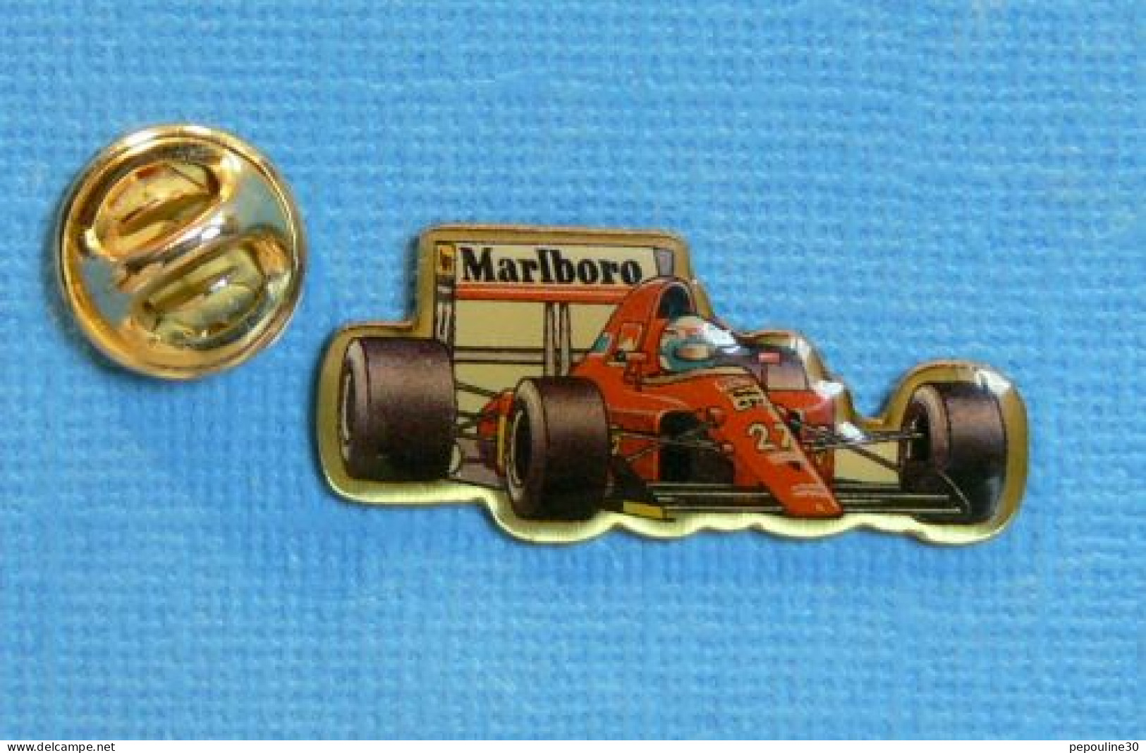 1 PIN'S /  ** FORMULE 1 " FERRARI 412 T2 " N°27 /  ALAIN PROST -1991 ** - Ferrari