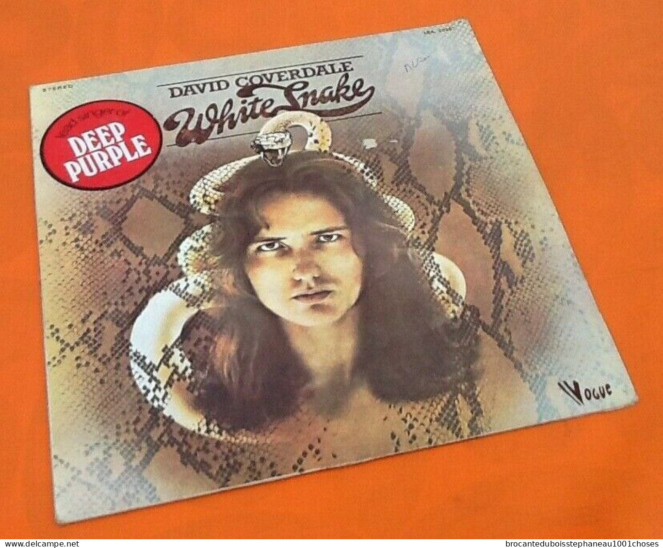 (pochette Seule Sans Vinyle) Deep Purple David Coverdale White Snake (1977) - Hard Rock & Metal