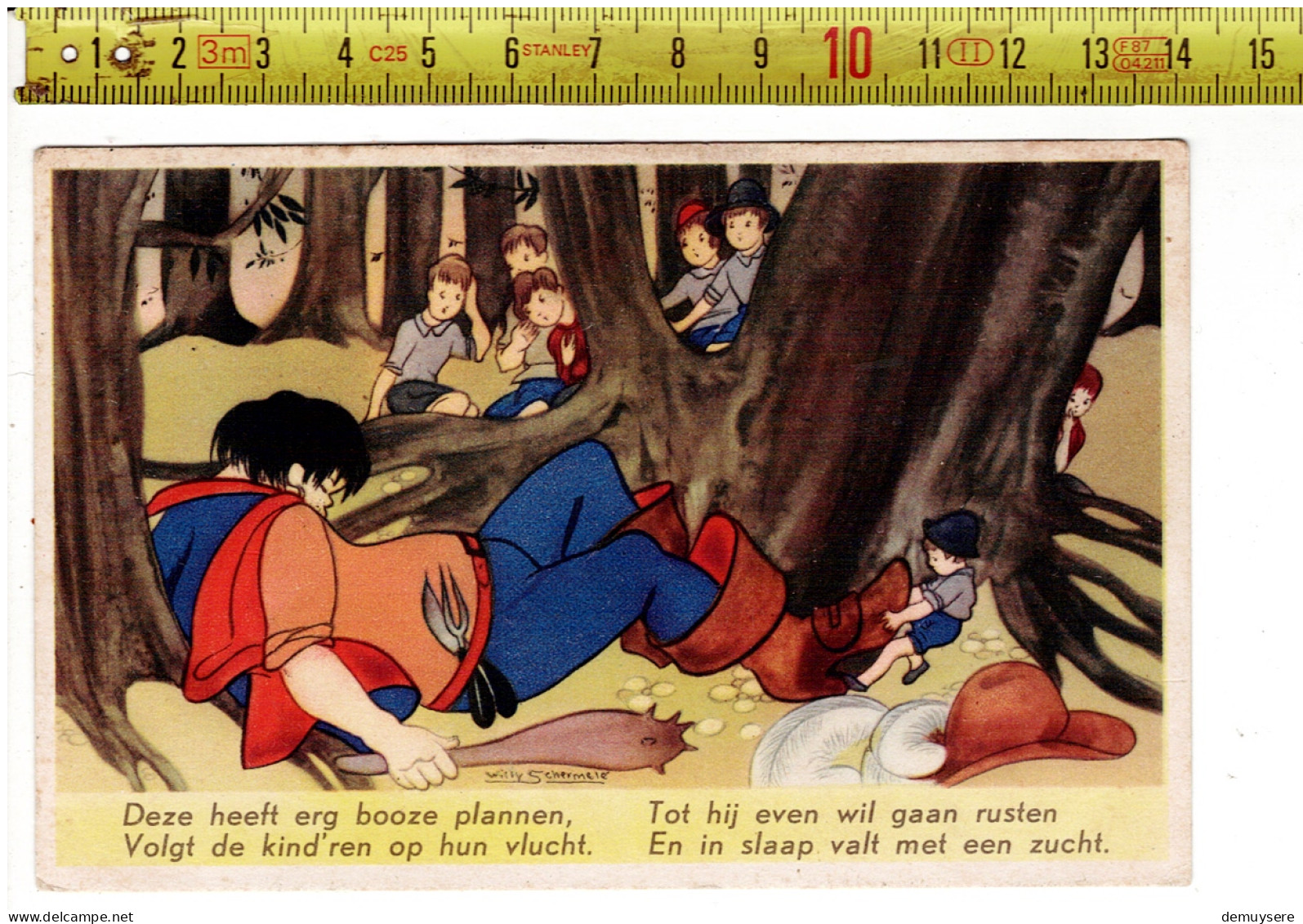 67430 - KLEIN DUIMPJE - DE WILDEMAN VALT IN SLAAP - Contes, Fables & Légendes