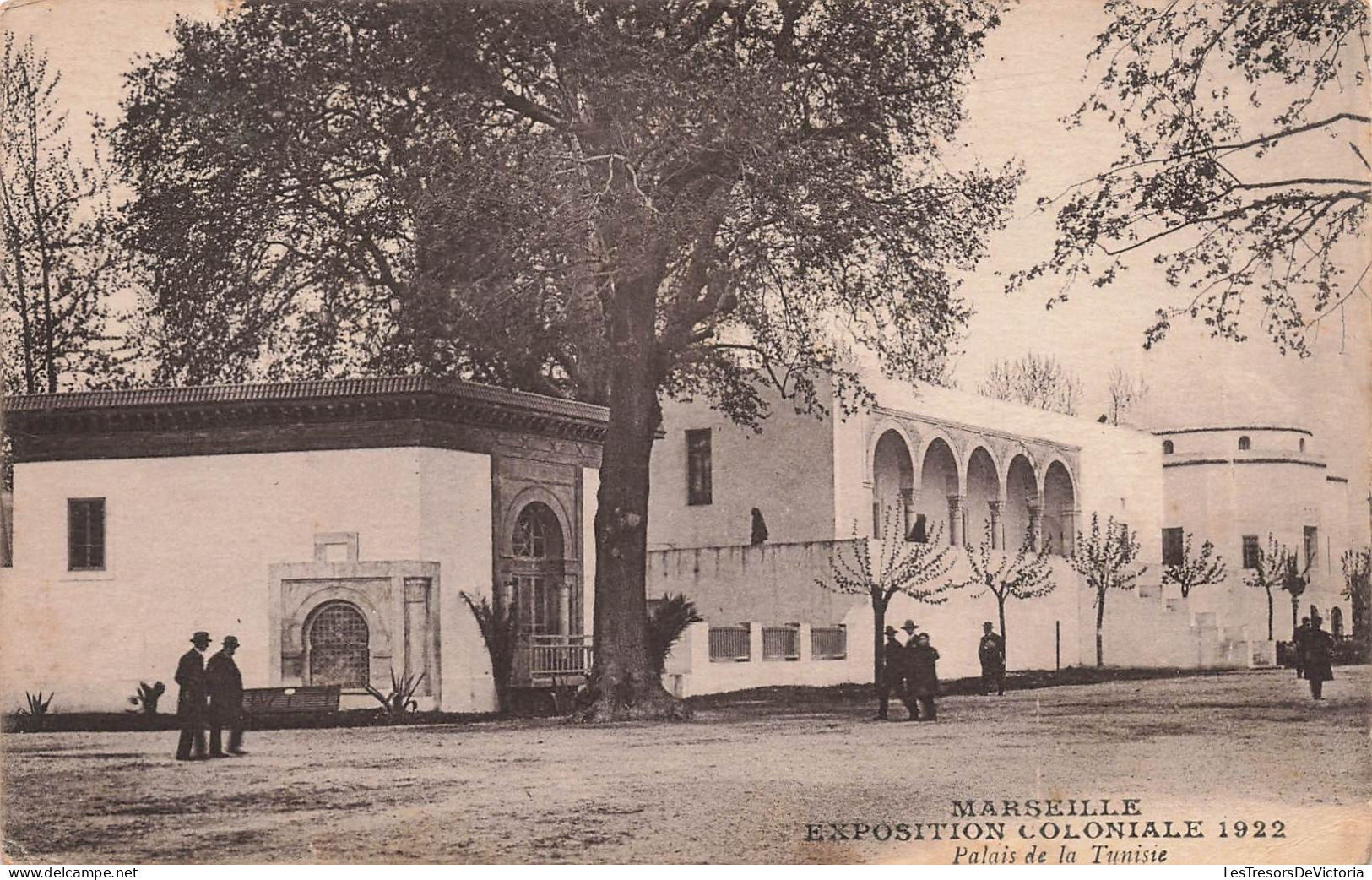 FRANCE - Marseille - Exposition Coloniale 1922 - Palais De La Tunisie - Carte Postale Ancienne - Koloniale Tentoonstelling 1906-1922