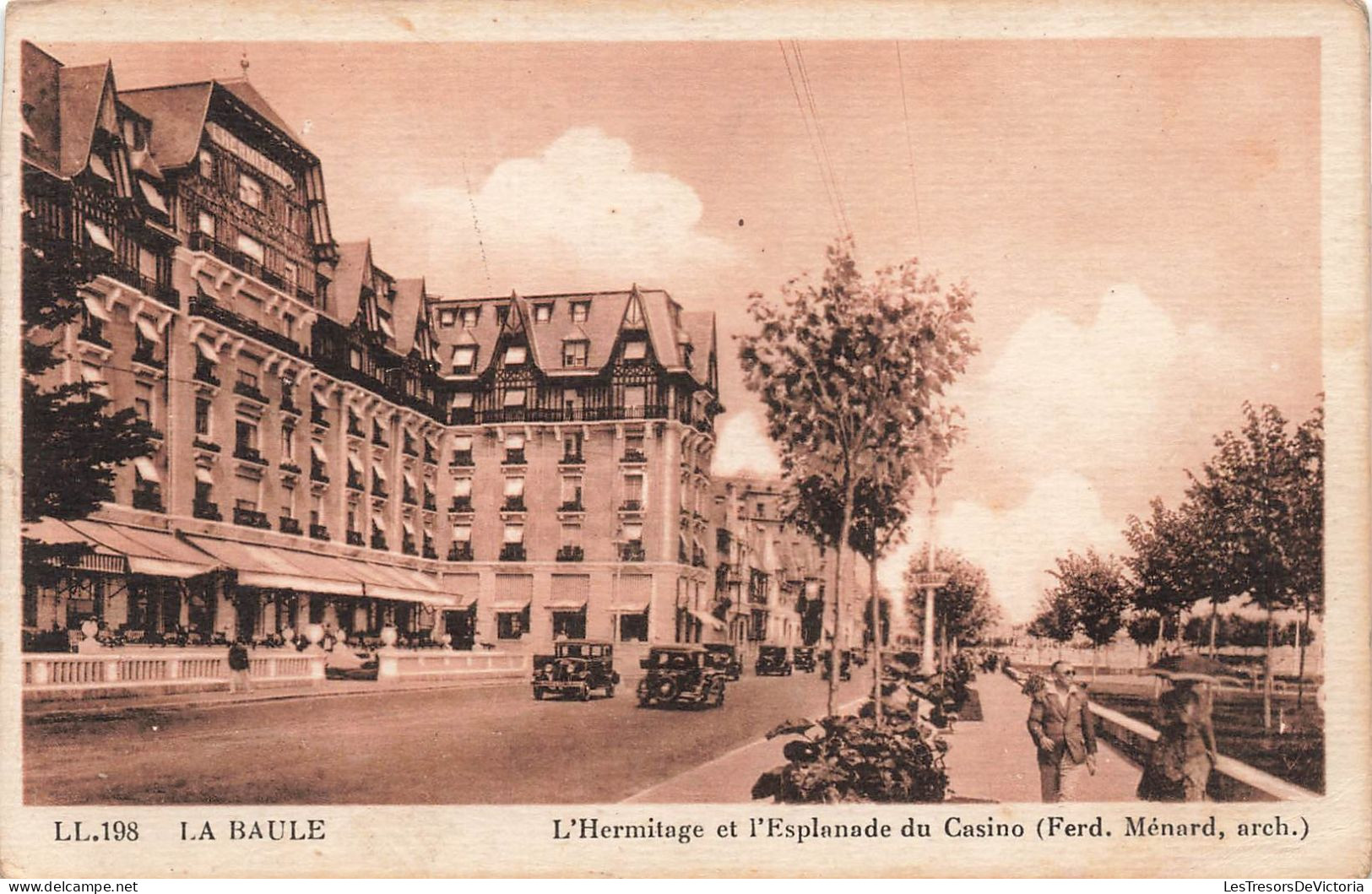 FRANCE - La Baule - L'hermitage Et L'esplanade Du Casino - Carte Postale Ancienne - Other & Unclassified