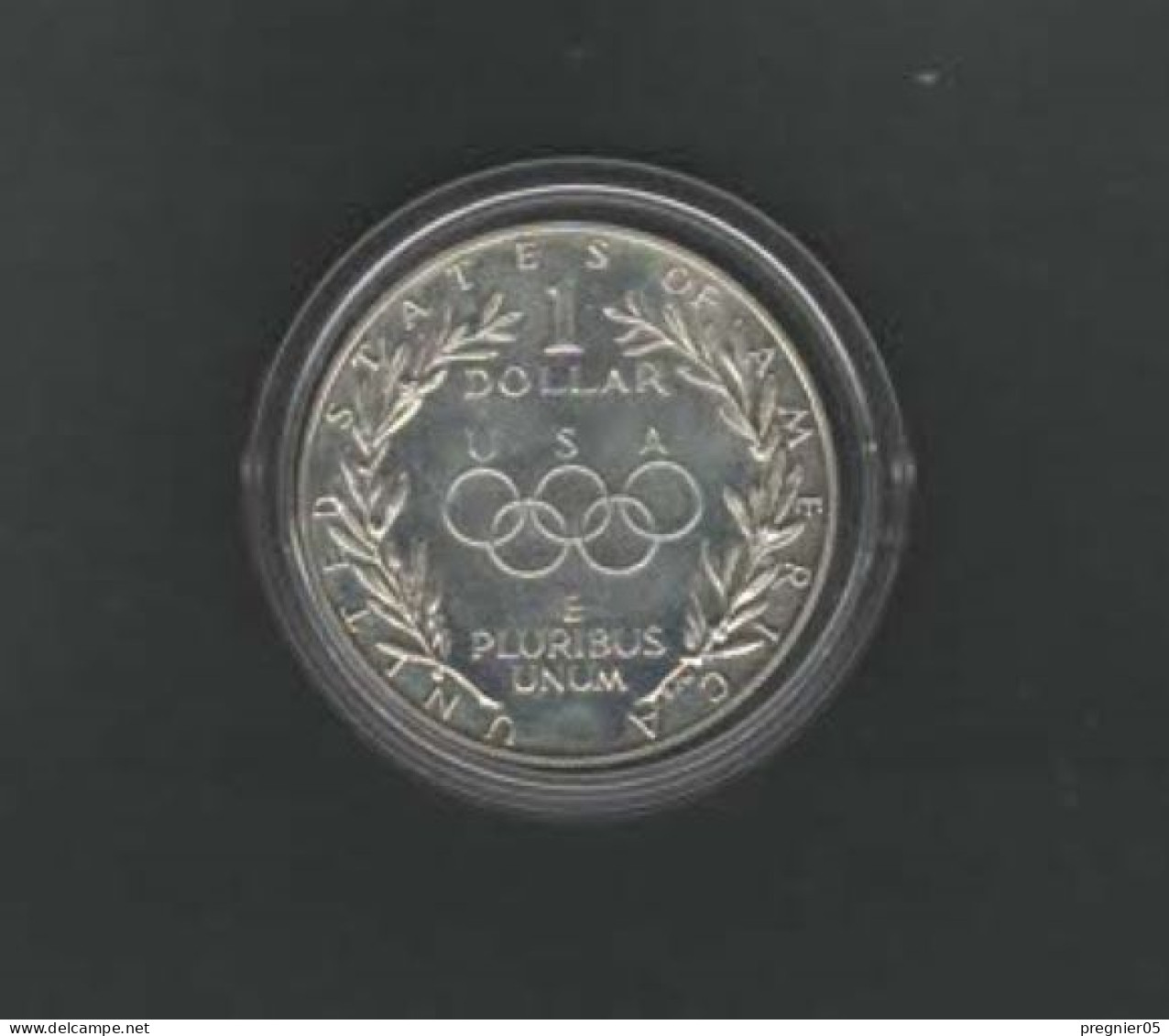 USA - Coffret Pièce 1 $ Olympic 1988  Silver Proof - Sammlungen