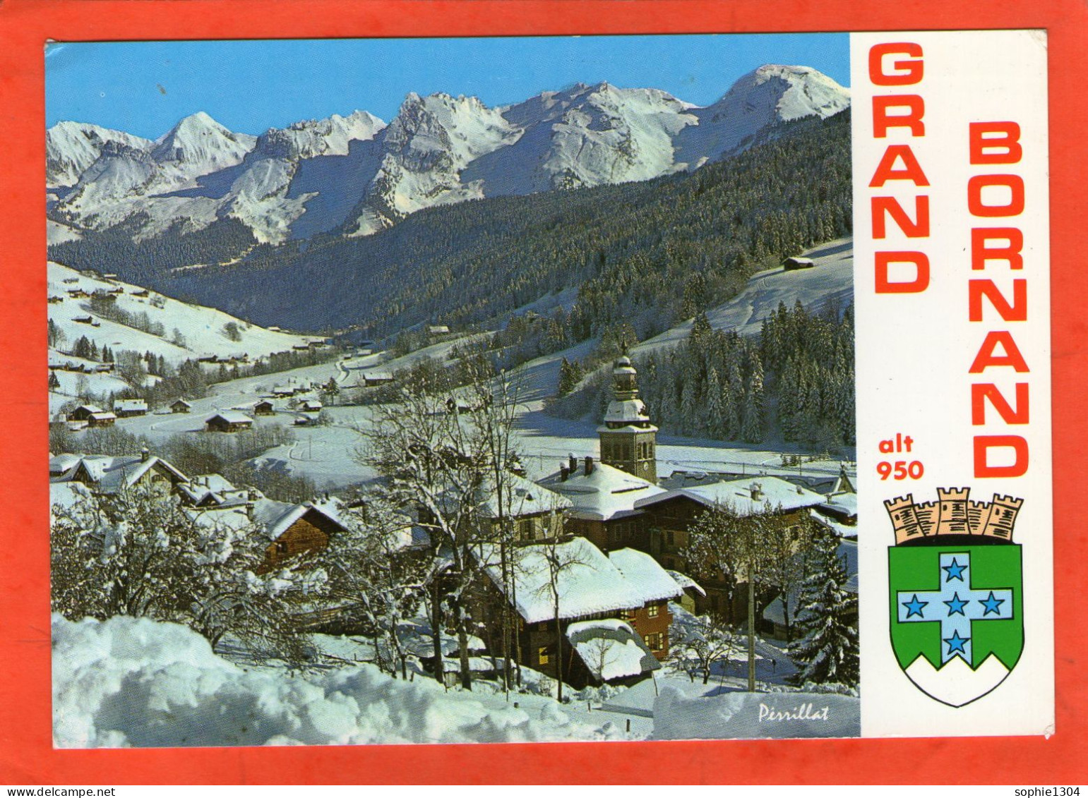 LE GRAND-BORNAND - Station Village Et La Chaîne Des Aravis - - Le Grand Bornand