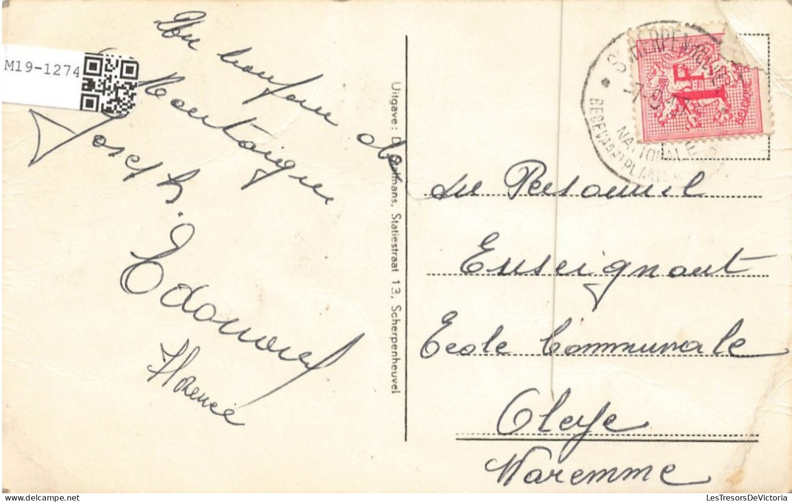 BELGIQUE - Montaigu - Je Prie Pour Vous - Colorisé - Carte Postale Ancienne - Leuven