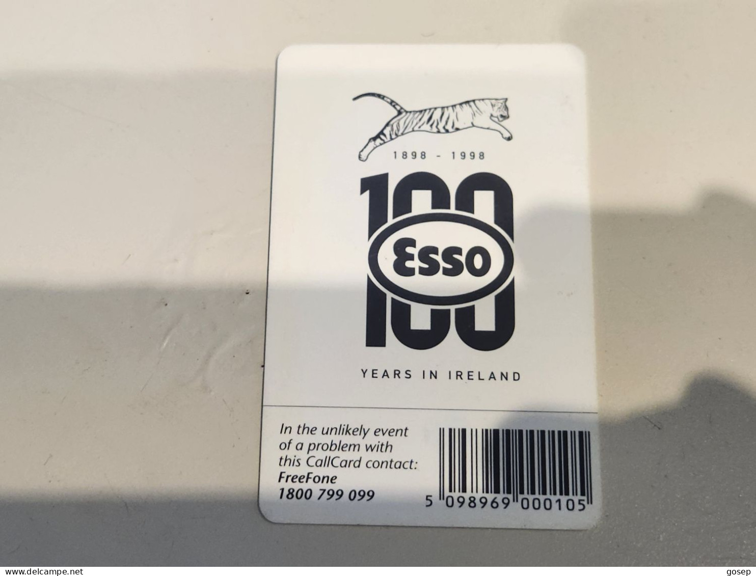 IRELAND-(IE-EIR-A-0061)-ESSO-1898-1998-(6)-(10units)-(?)-(5/1998)-used Card+1card Prepiad Free - Irlanda