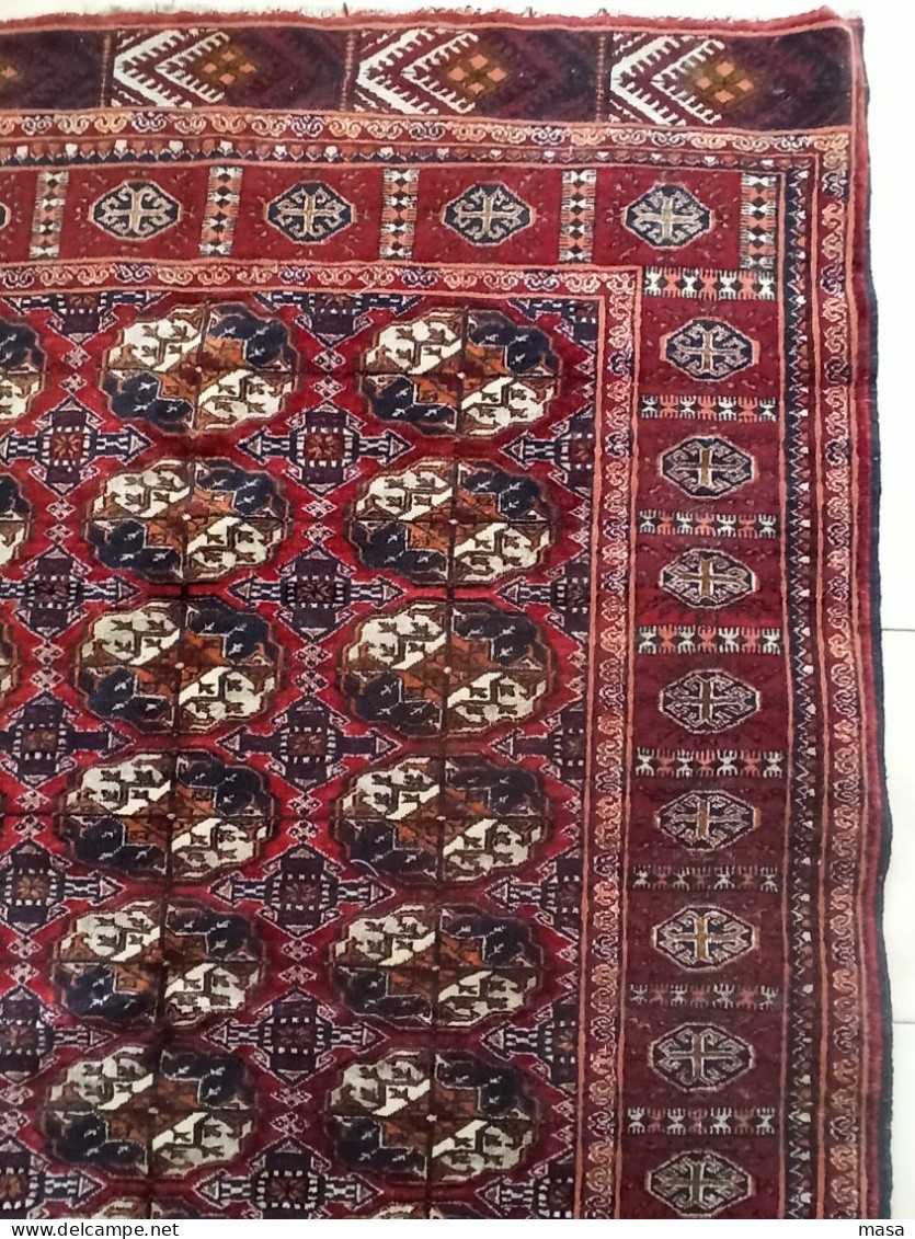 Tappeto Orientale Bukara Primi Del '900 - Tapis & Tapisserie