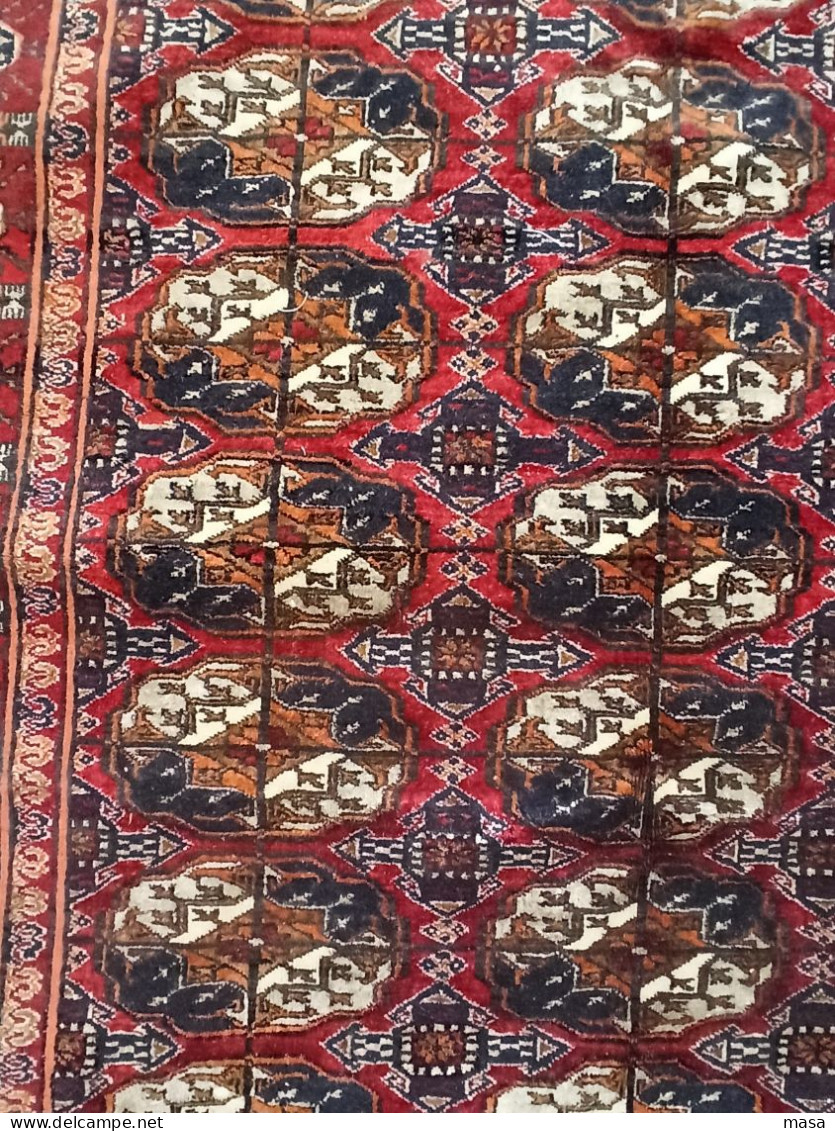 Tappeto Orientale Bukara Primi Del '900 - Tapis & Tapisserie