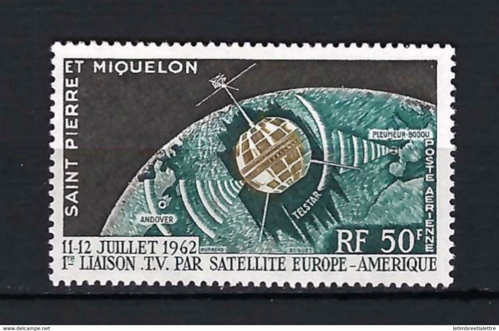 Saint Pierre Et Miquelon - Poste Aérienne - YT N° 29 * - Neuf Avec Charnière - 1962 - Unused Stamps