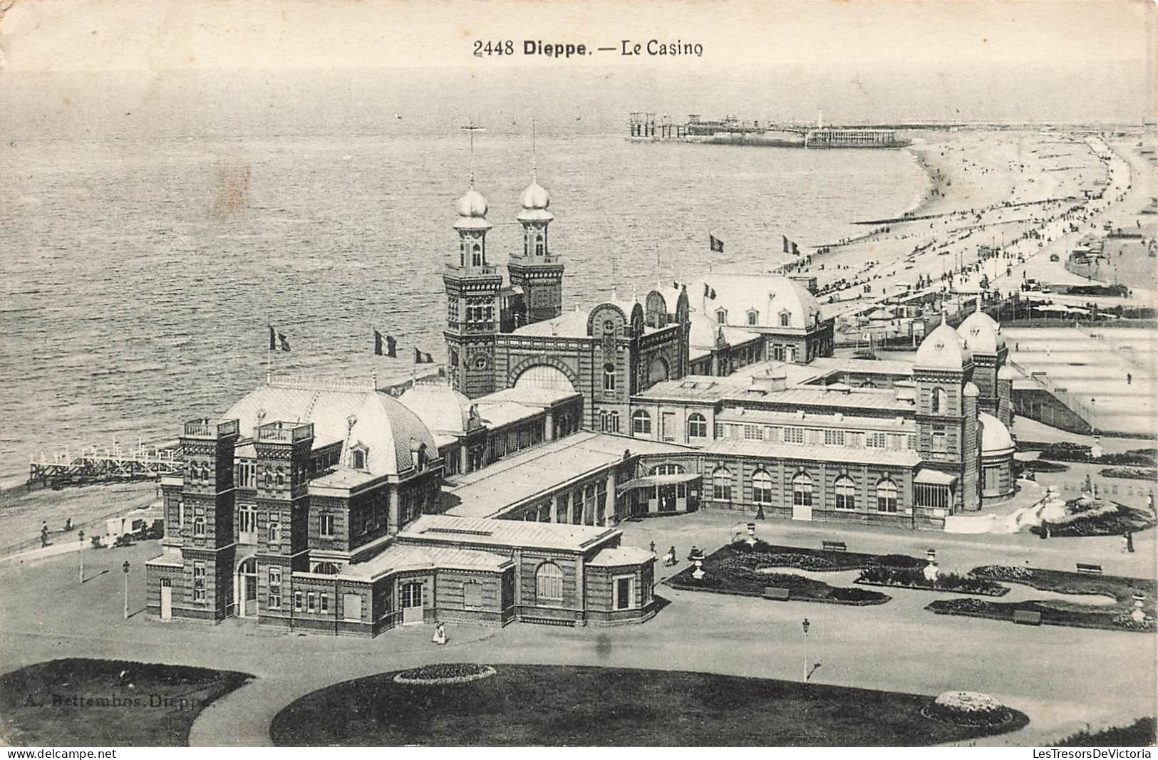 FRANCE - Dieppe - Le Casino - Carte Postale Ancienne - Dieppe