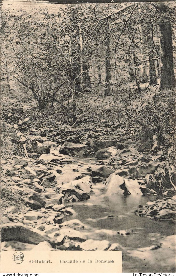 BELGIQUE - St Hubert - Cascade De La Doneuse - Carte Postale Ancienne - Saint-Hubert