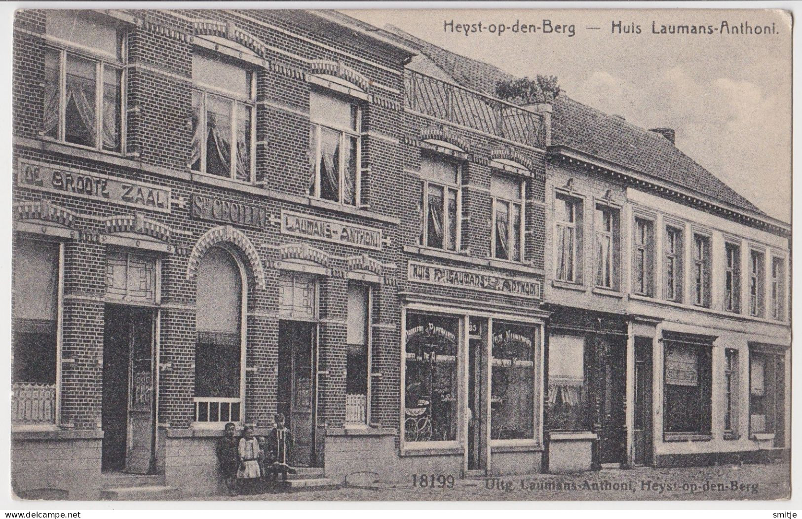HEIST OP DEN BERG 1915 HUIS LAUMANS ANTHONI - 18199 ANDERE UITGAVE - FELDPOST LANDSTURM BATAILLON HAGEN  4 COMP - Heist-op-den-Berg