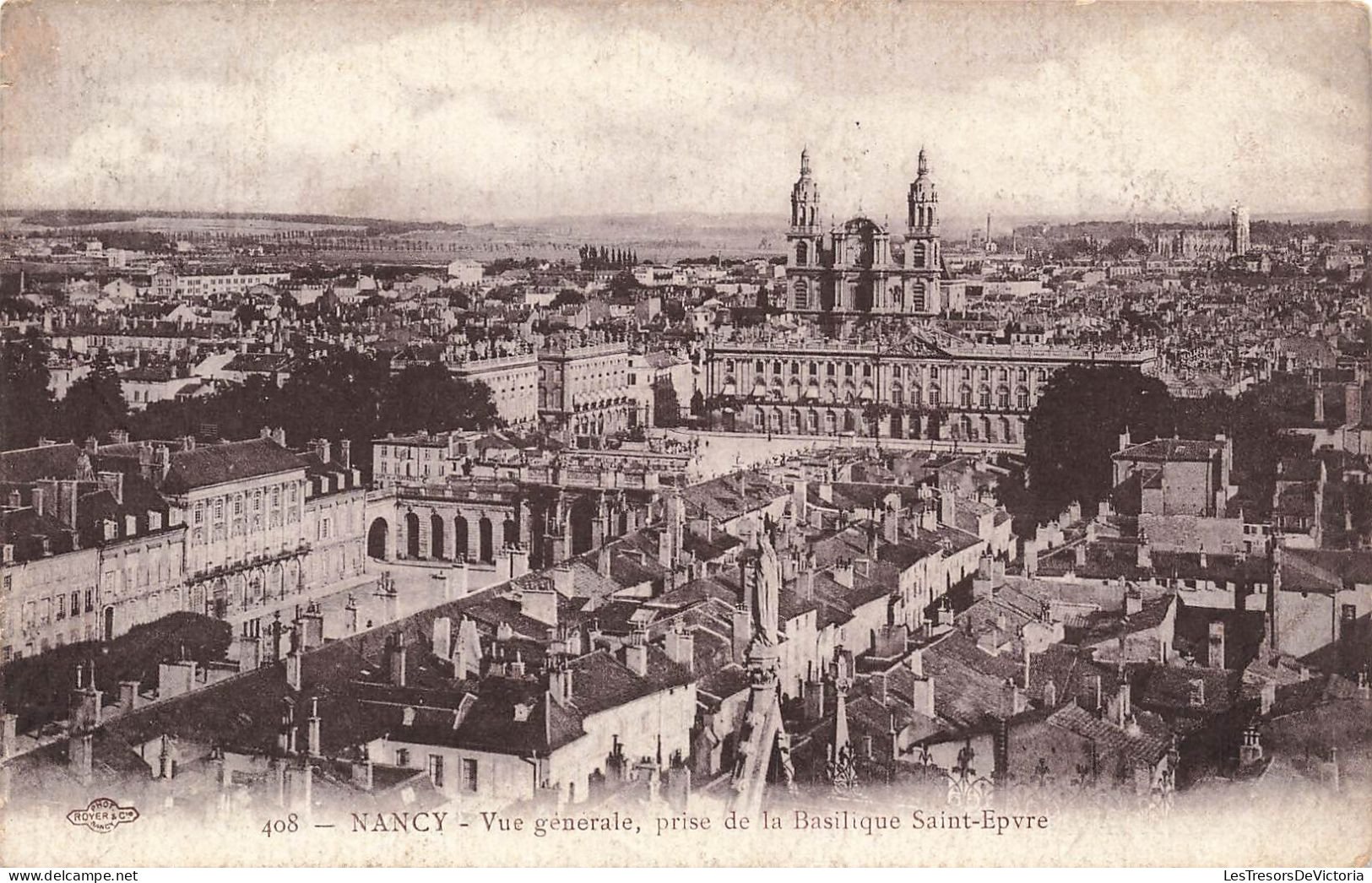 FRANCE - Nancy - Vue Générale De La Ville Prise De La Basilique Saint Epvre - Carte Postale Ancienne - Nancy