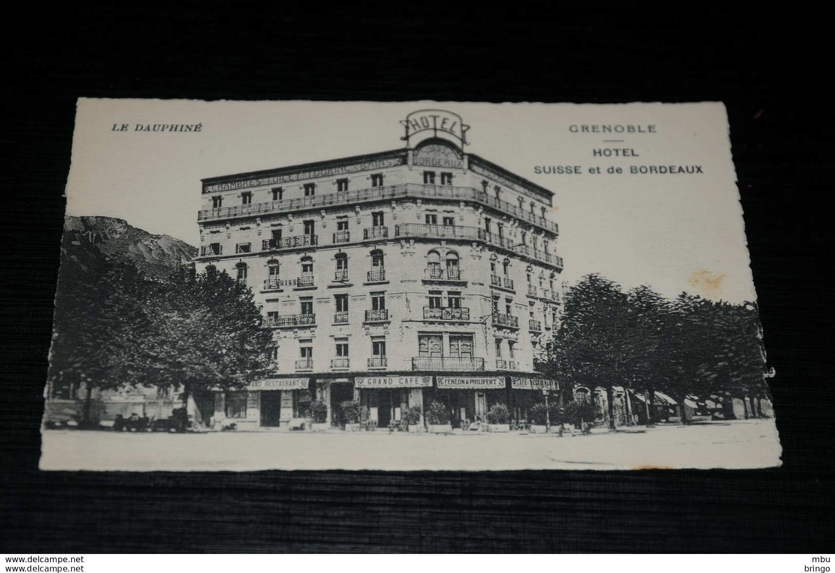 A8800     GRENOBLE, HOTEL SUISSE ET DE BORDEAUX - Grenoble