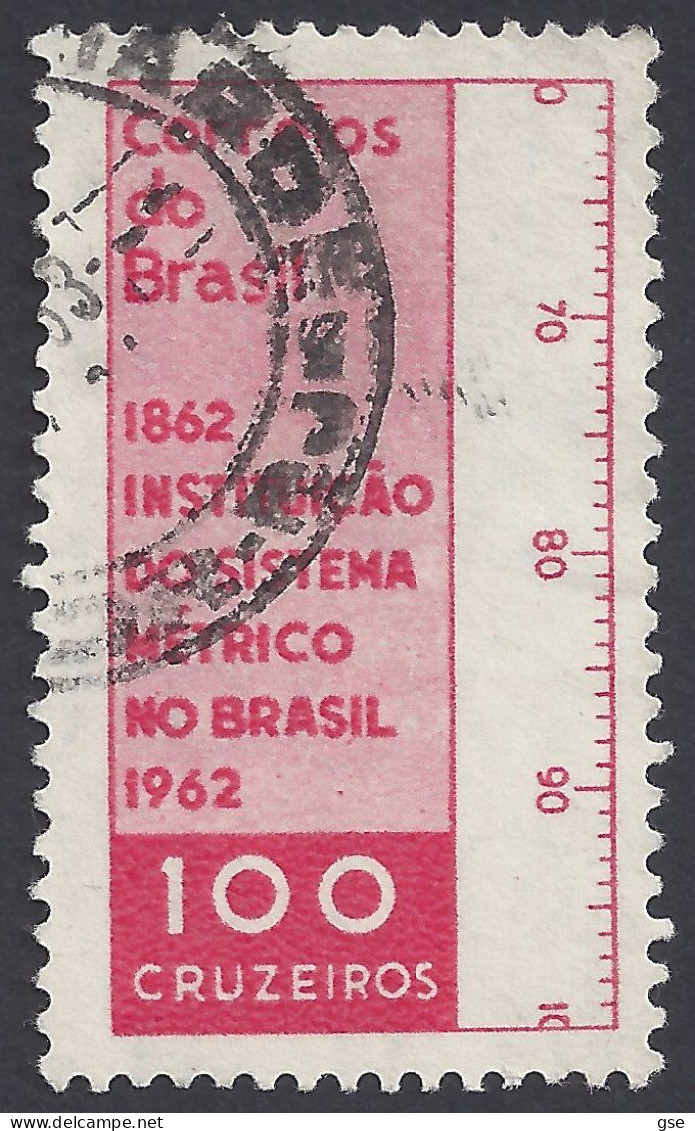 BRASILE 1962 - Yvert 716° - Sistema Metrico | - Usados