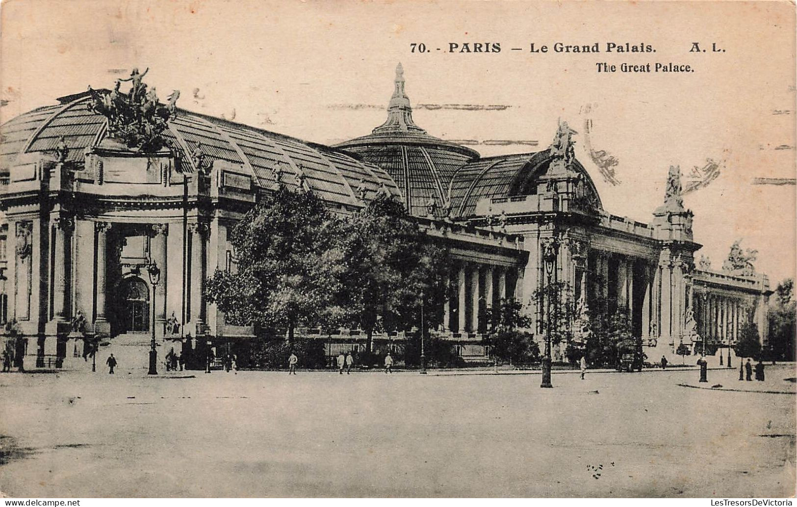 FRANCE - Paris - Le Grand Palais - A.L. - Carte Postale Ancienne - Andere Monumenten, Gebouwen