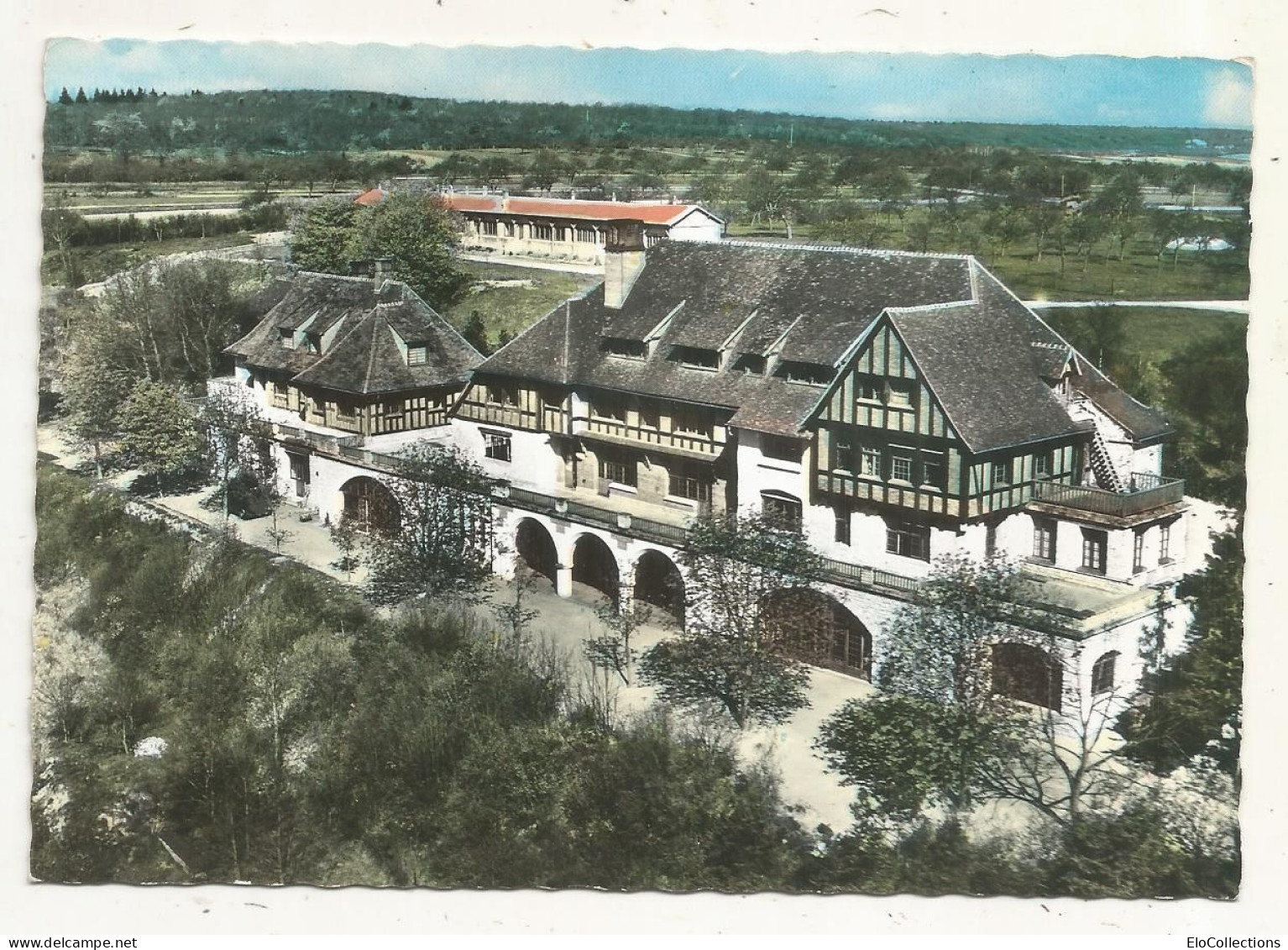 Cp, 27, En Avion Au Dessus De.... SAINT GEORGES MOTEL, Le Préventorium, écrite 1970, Ed. Sofer - Saint-Georges-Motel