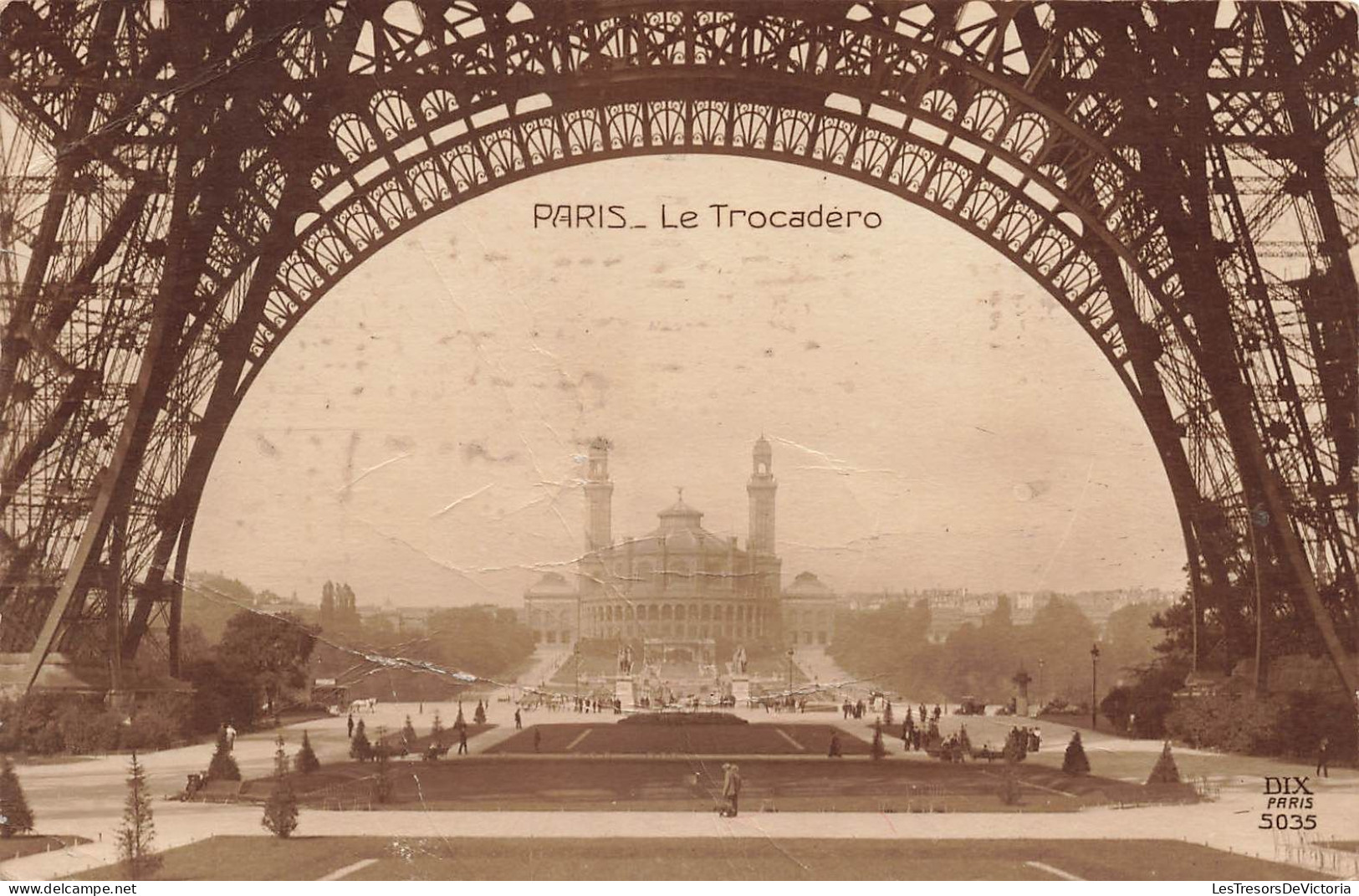 FRANCE - Paris - Le Trocadéro - Carte Postale Ancienne - Otros Monumentos