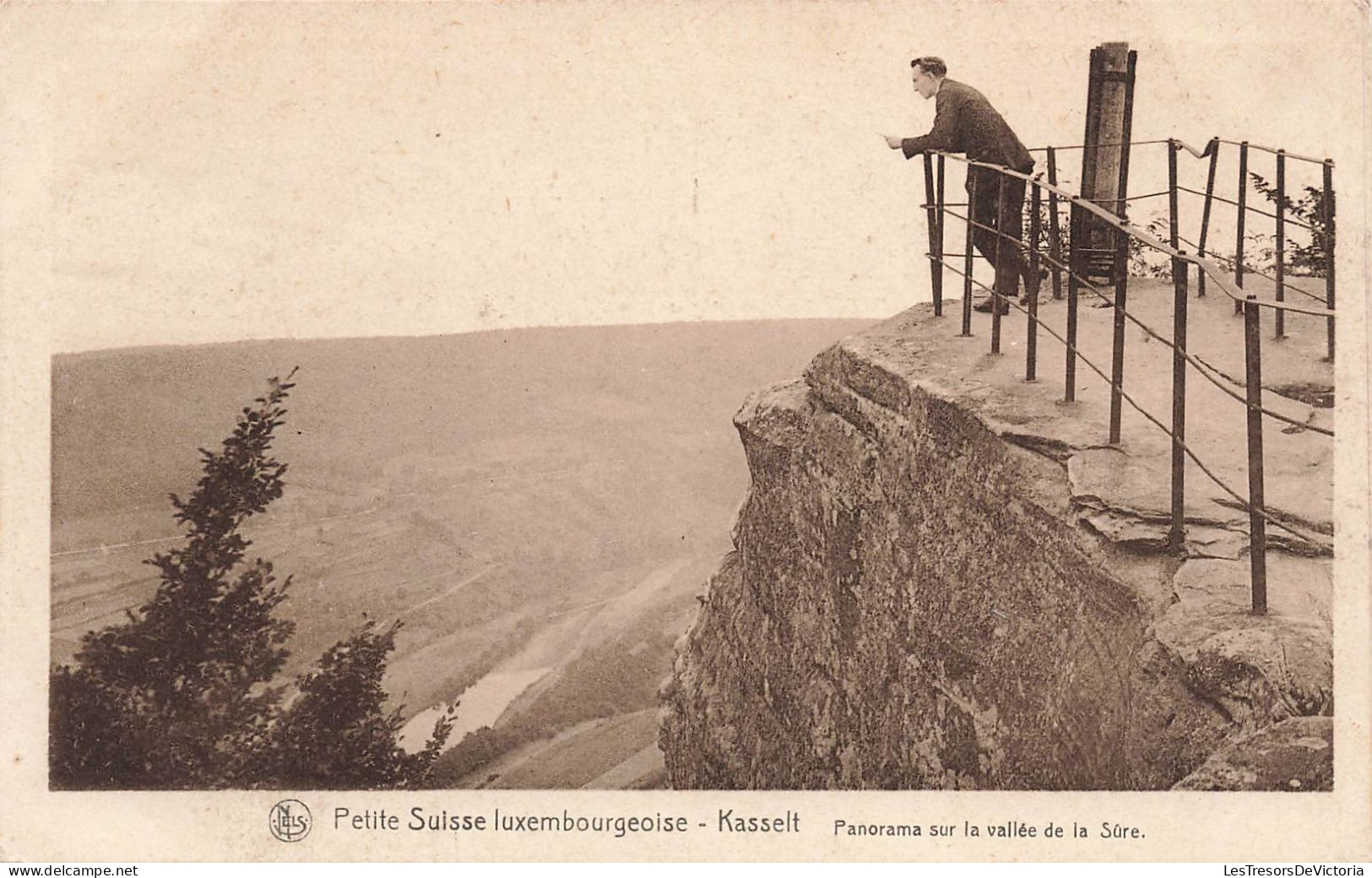 LUXEMBOURG - Petit Suisse Luxembourgeoise - Kasselt - Panorama Sur La Vallée De La Sûre - Carte Postale Ancienne - Autres & Non Classés