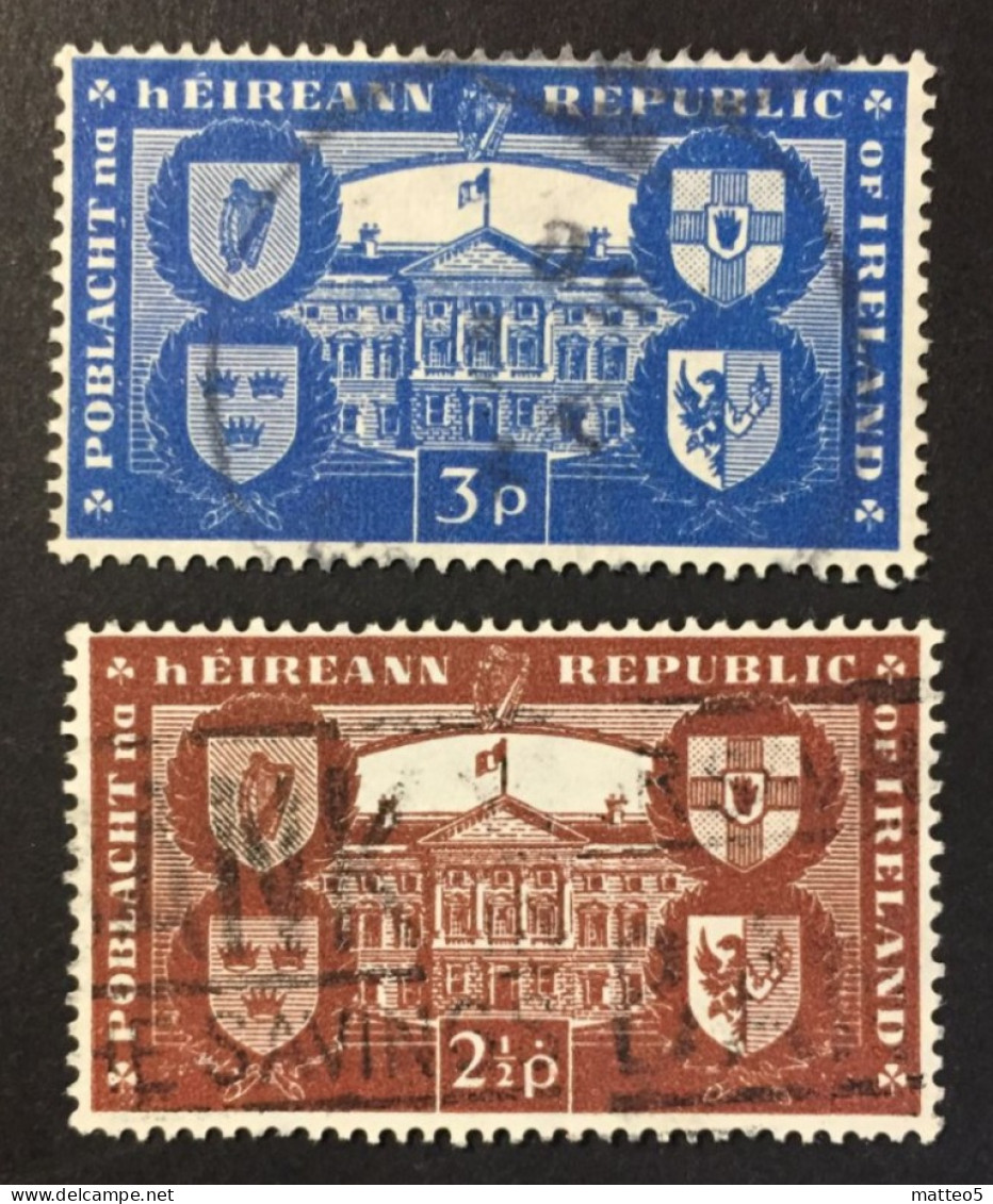 1949  Eire  Ireland -  International Recognition Of Republic - Used - Used Stamps