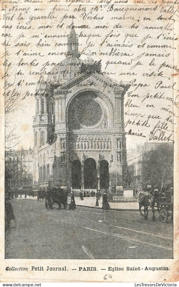 FRANCE - Paris - Eglise Saint Augustin - Carte Postale Ancienne - Kerken