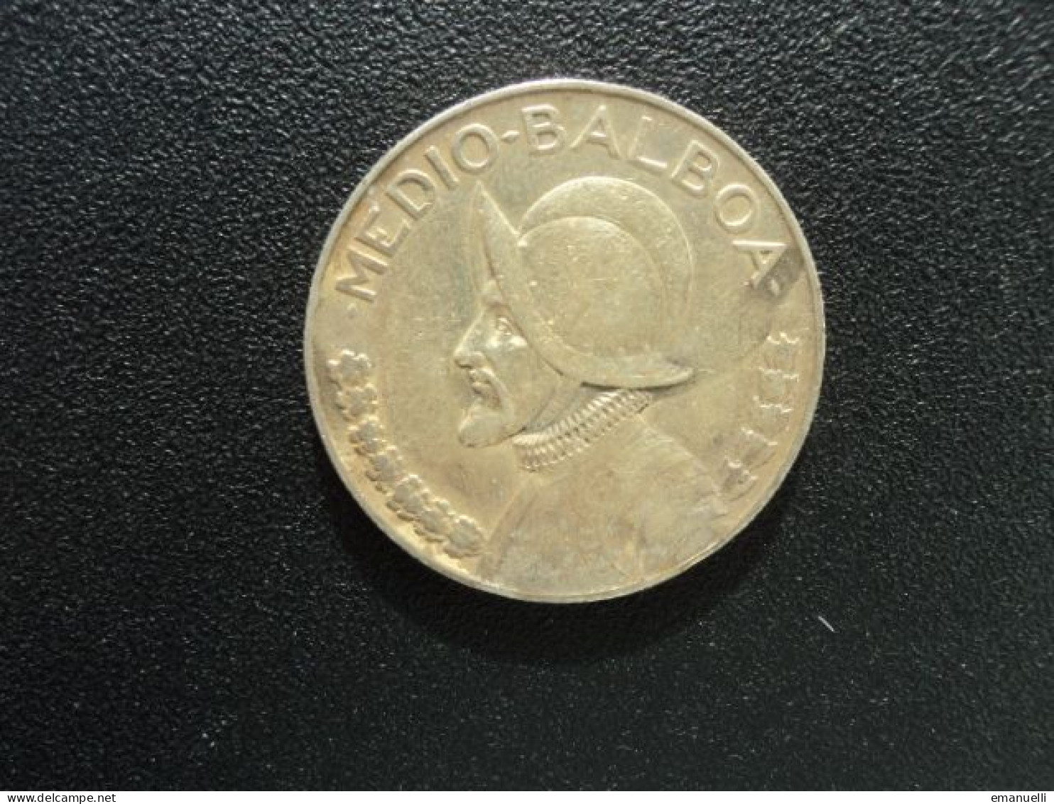 PANAMA * : 1/2 BALBOA   1933 **  KM 12.1     TTB *** - Panama