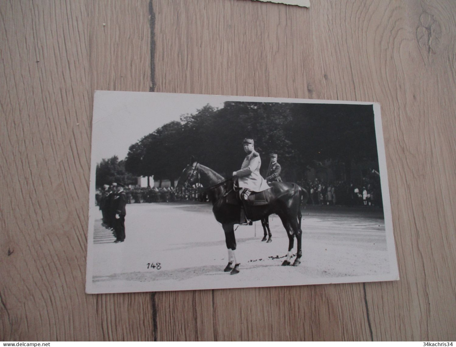 Carte Photo Militaire Militaria Studio Photo Reims Remise De Décorations - Reims