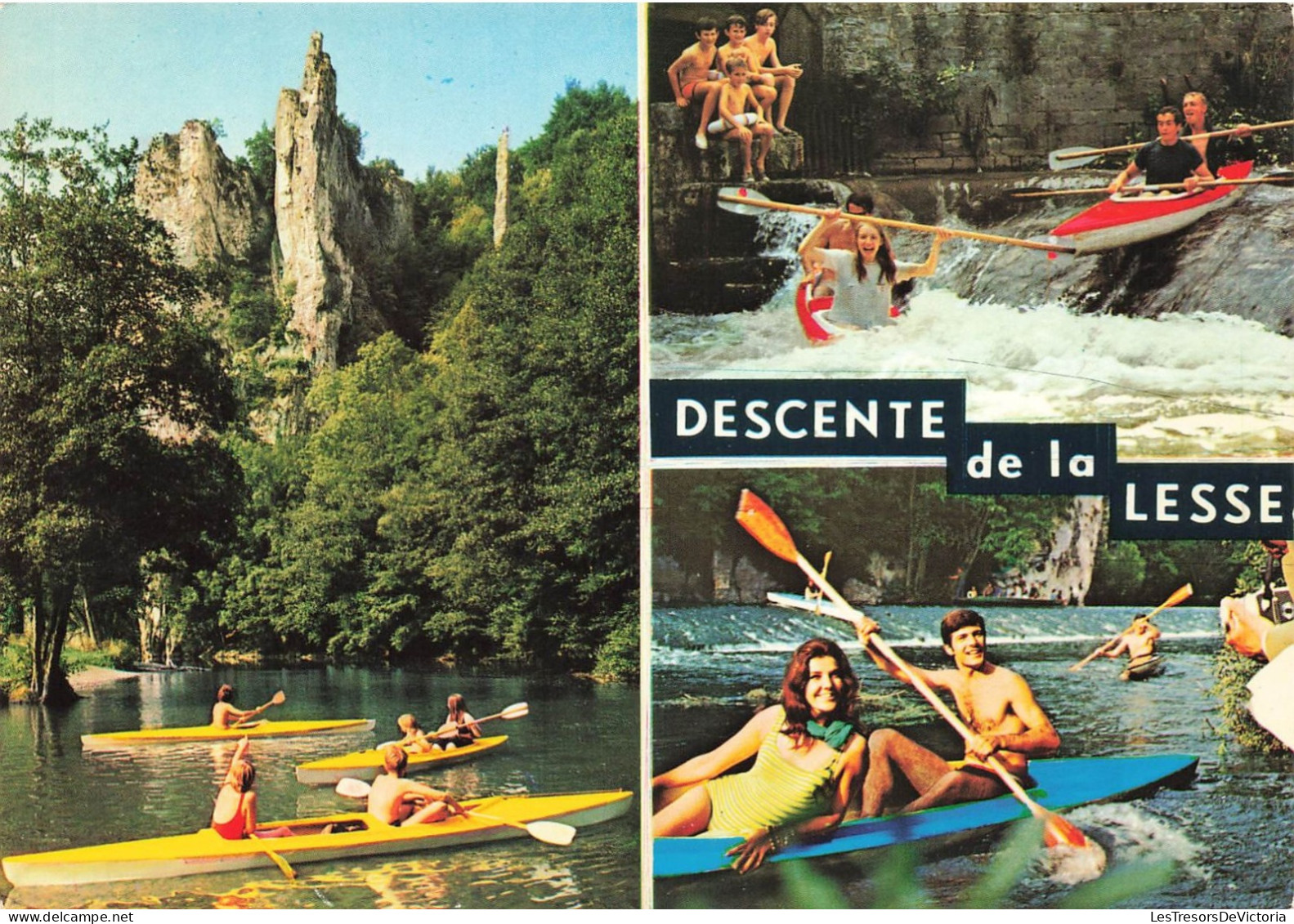 BELGIQUE - Descente De La Lesse - Colorisé - Carte Postale - Dinant