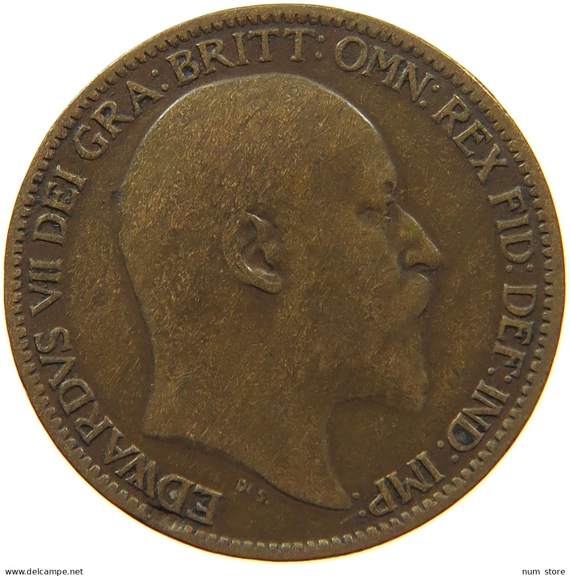 GREAT BRITAIN FARTHING 1906 #c063 0733 - B. 1 Farthing