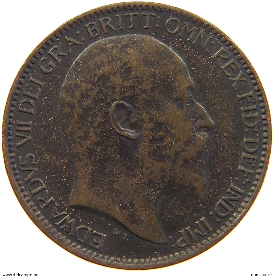 GREAT BRITAIN FARTHING 1905 TOP #s024 0111 - B. 1 Farthing