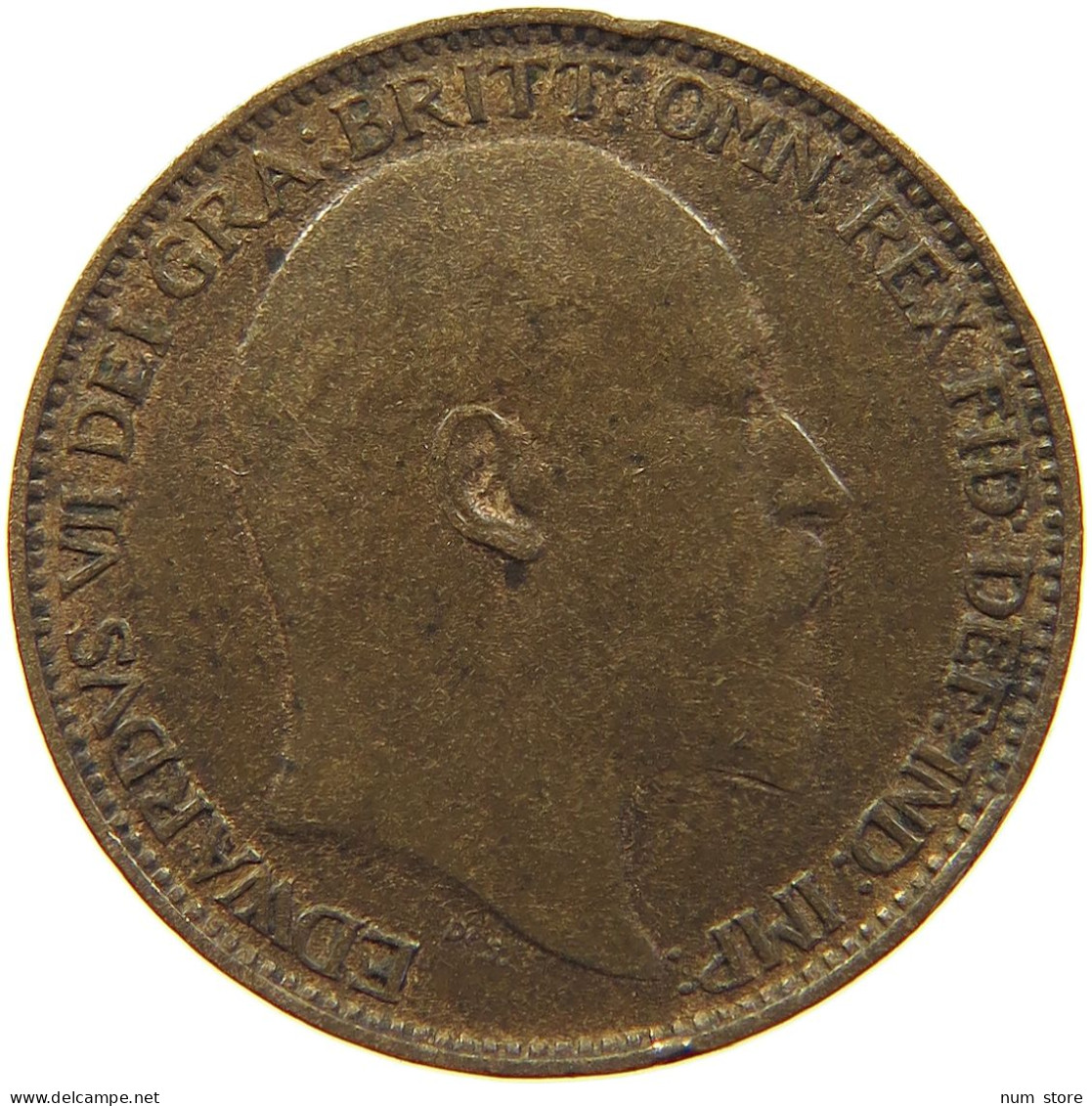 GREAT BRITAIN FARTHING 1905 #c062 0037 - B. 1 Farthing