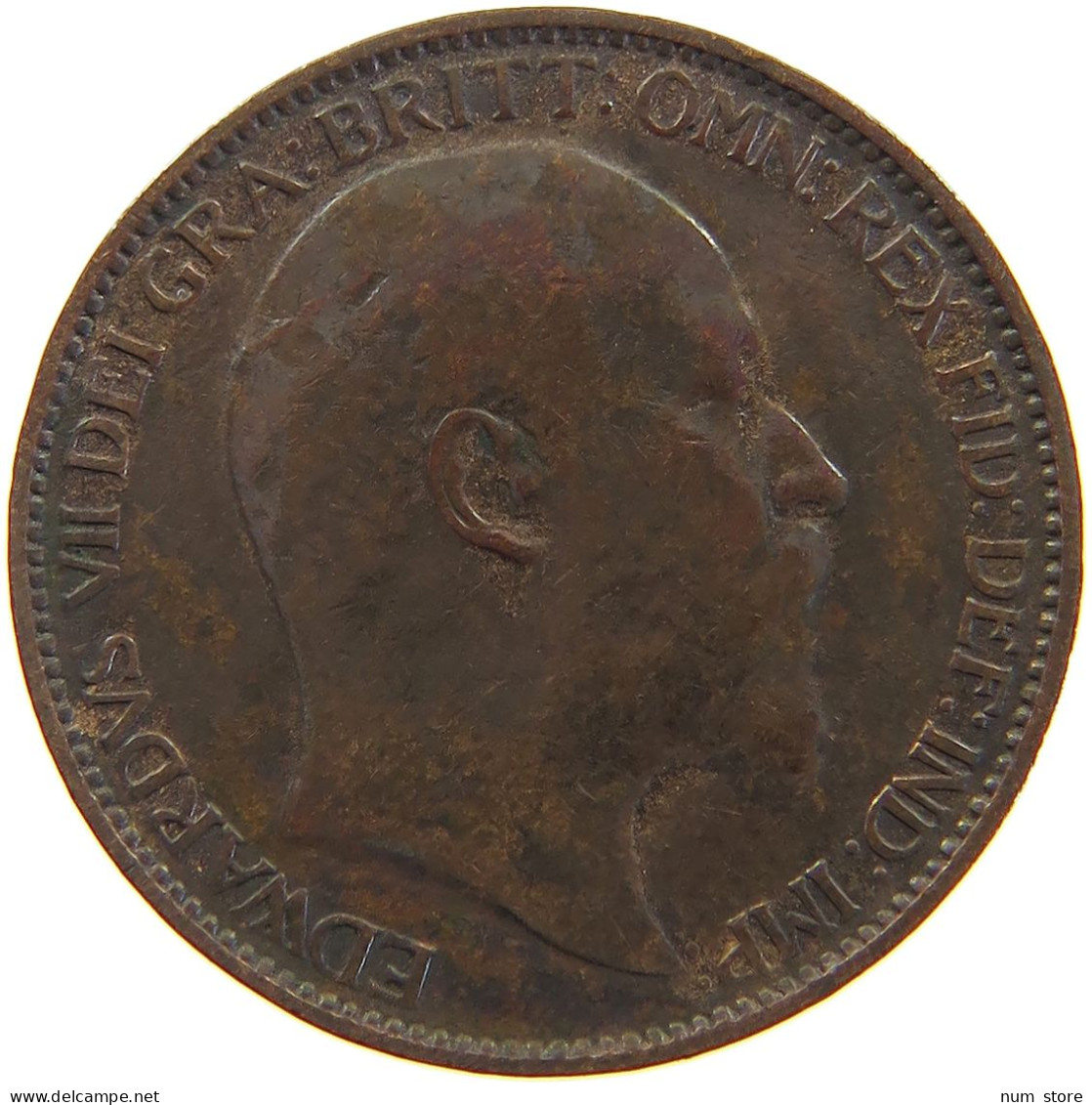 GREAT BRITAIN FARTHING 1903 #a066 0775 - B. 1 Farthing