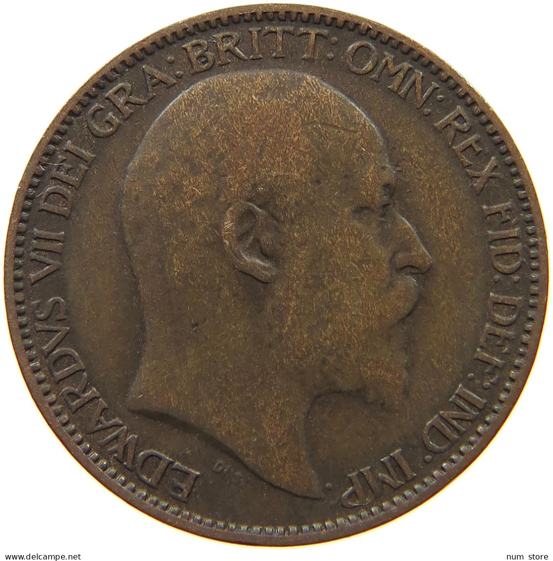 GREAT BRITAIN FARTHING 1905 #a093 0513 - B. 1 Farthing