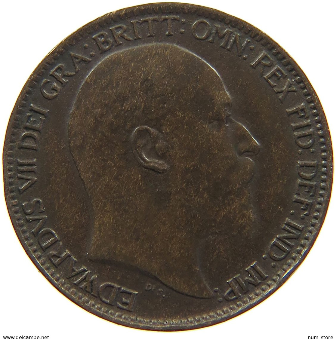 GREAT BRITAIN FARTHING 1903 TOP #c016 0435 - B. 1 Farthing