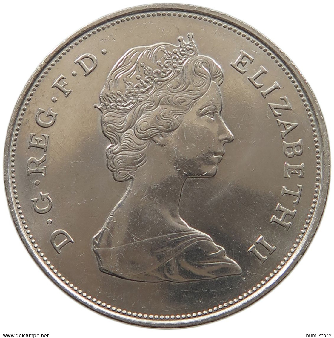 GREAT BRITAIN CROWN 1981 DIANA CHARLES #c014 0299 - L. 1 Crown