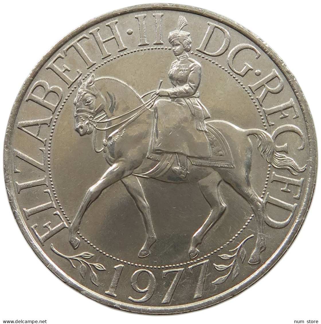 GREAT BRITAIN CROWN 1977 #tm7 0433 - L. 1 Crown