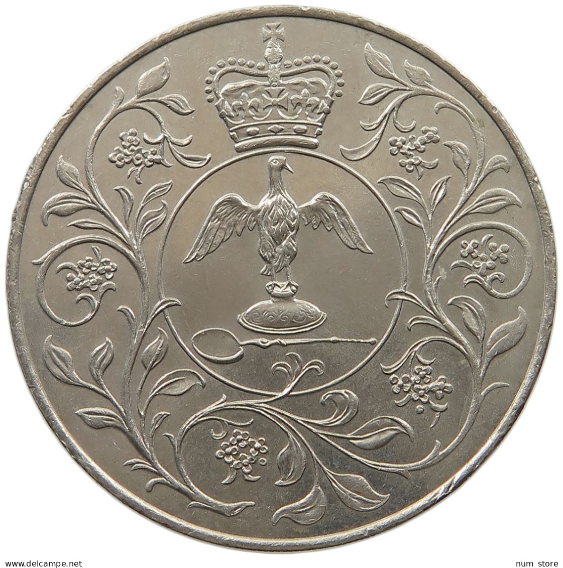 GREAT BRITAIN CROWN 1977 #s061 0227 - L. 1 Crown