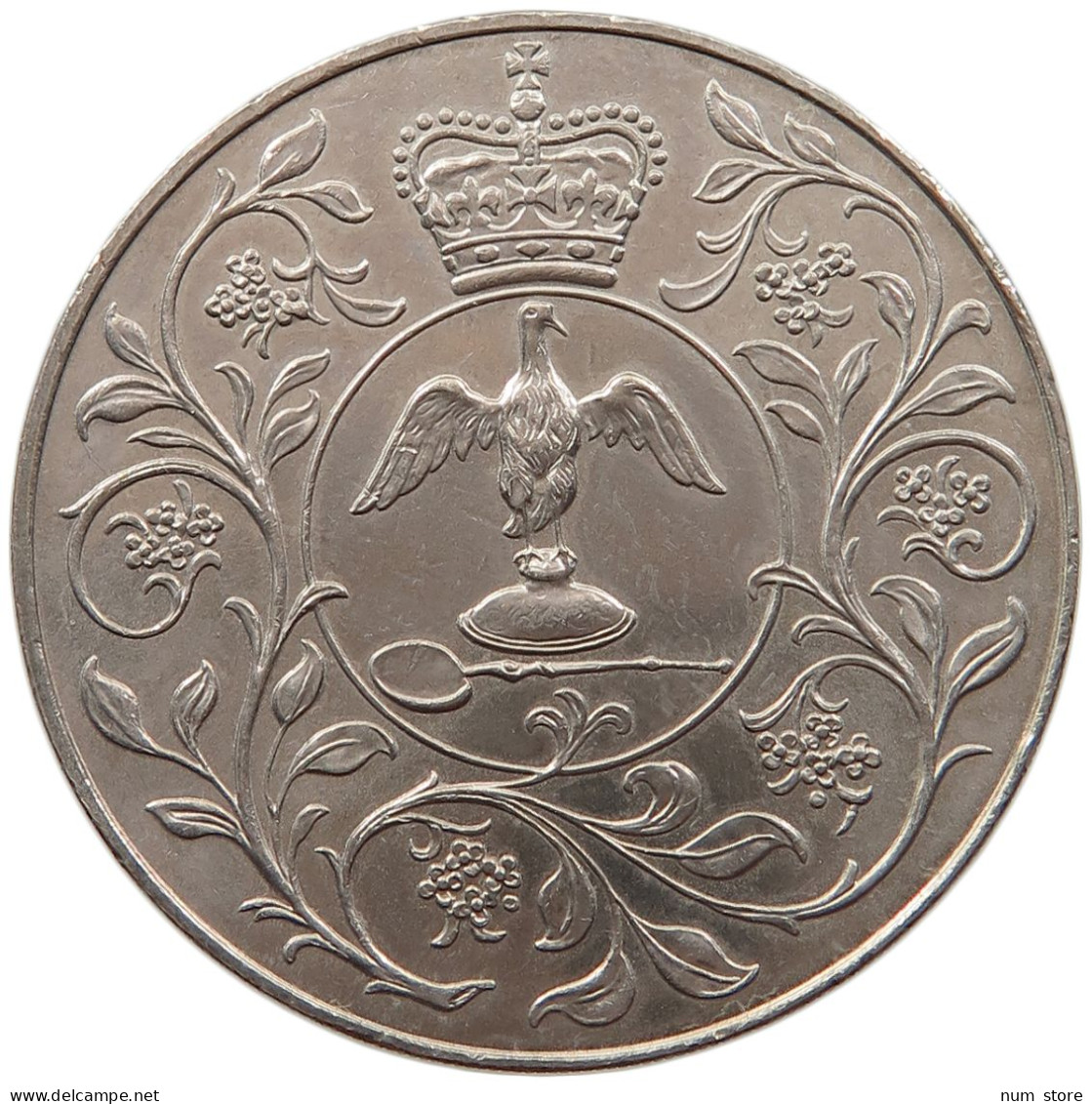 GREAT BRITAIN CROWN 1977 #s018 0017 - L. 1 Crown