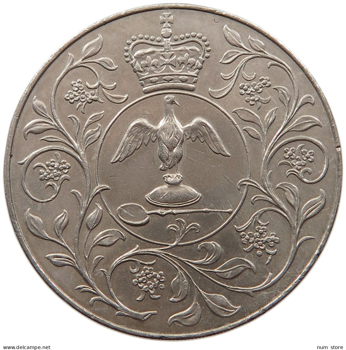 GREAT BRITAIN CROWN 1977 #s018 0025 - L. 1 Crown